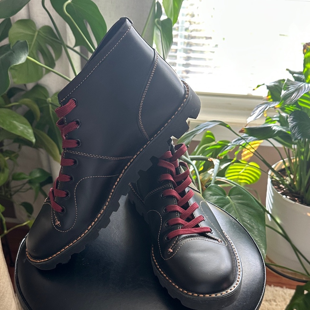 Mens Coach Cordovan Boxing Boot - NWOT - Picture 2 of 6